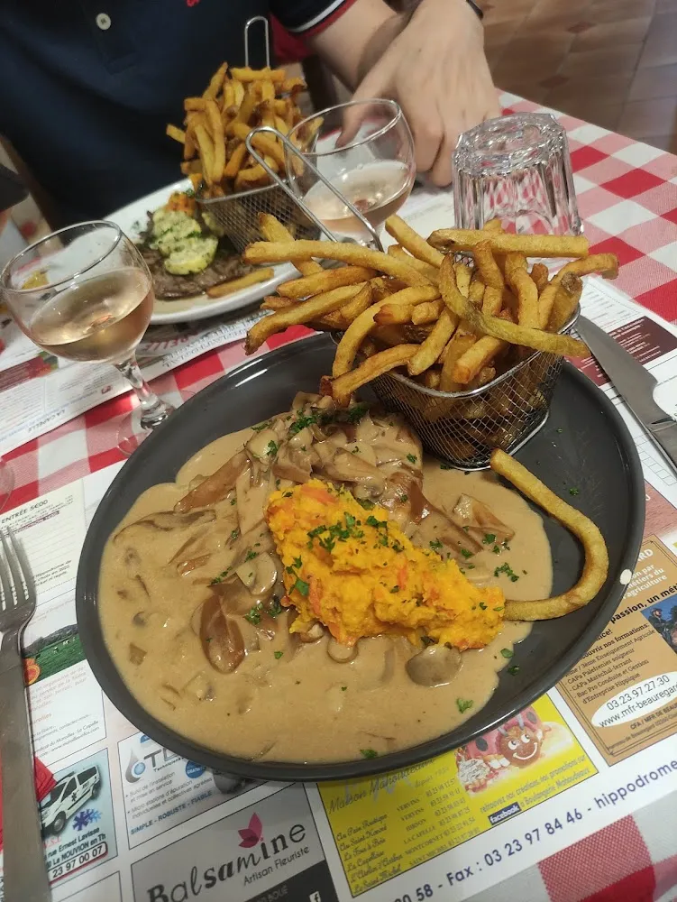 Filet de Poulet Aux Champignons Frais